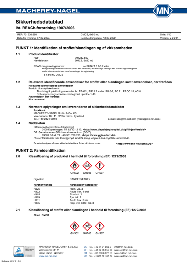 

Silyleringsreagens DMCS, 6x50ml

